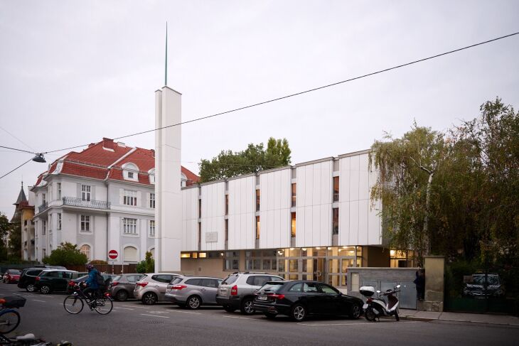 A sede da Estaca Viena Áustria, fotografada em 12 de outubro de 2022. | Leslie Nilsson, A Igreja de Jesus Cristo dos Santos dos Últimos Dias