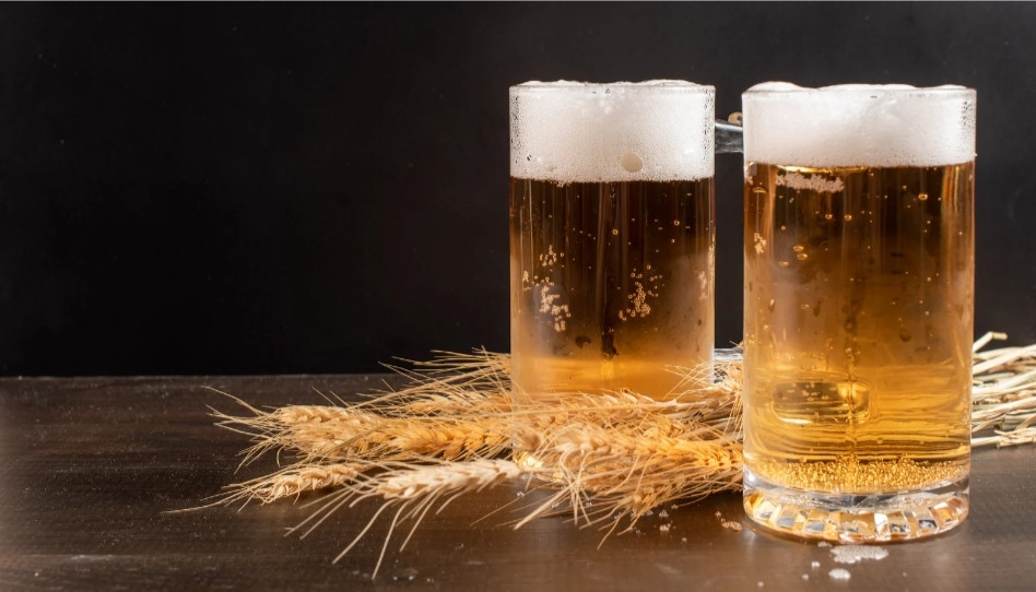 canecas de cerveja sem álcool 