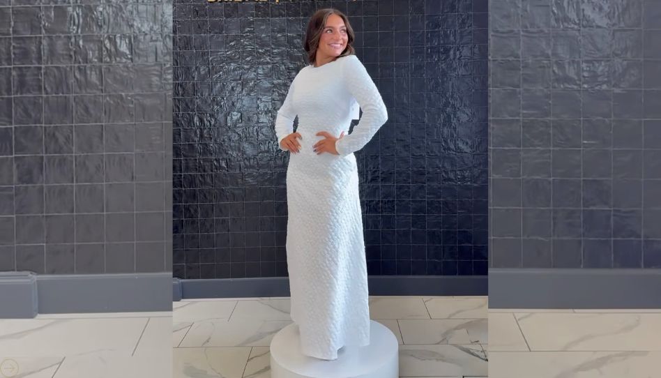 vestidos brancos para usar no templo